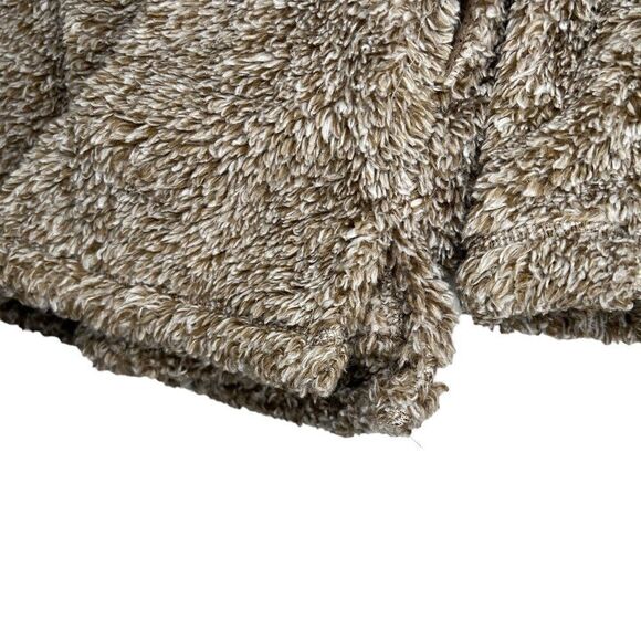 Alpine Sherpa Men's Size Medium Putty 1/4 Zip Fleece Pullover - Picture 10 of 13